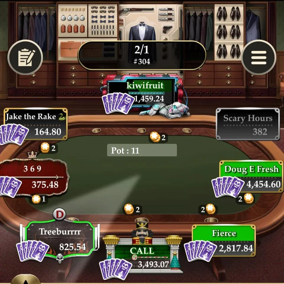 Sashimi poker